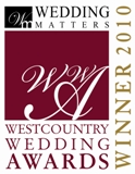 Westcountry 
Wedding Awards Finalist 2010